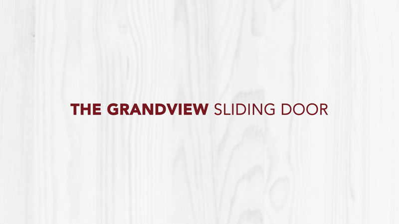 Doctor Exteriors - The Grandview Sliding Door